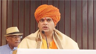 US Temple Vandalisation: Hindu Mahasabha Chief Chakrapani Calls for Action After BAPS Shri Swaminarayan Temple Desecrated in Sacramento (Watch Video)