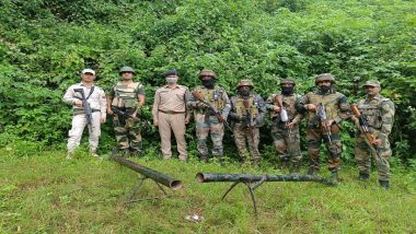 Manipur: Arms, Explosives Recovered in Joint Operation of State Police, Security Forces in Kangpokpi and Churachandpur Districts (See Pics)