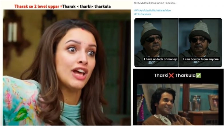 'Vicky Vidya Ka Woh Wala Video' Funny Memes With Rajkummar Rao and Triptii Dimri Dialogues Go Viral