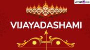 Vijayadashami 2024 Date, Muhurat and Aparahna Puja Time: Know Dashami Tithi, Significance and Rituals of Dussehra Festival That Marks the Triumph of Good Over Evil