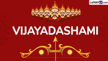 Vijayadashami 2024 Date, Muhurat and Aparahna Puja Time: Know Dashami Tithi, Significance and Rituals of Dussehra Festival That Marks the Triumph of Good Over Evil