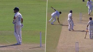 Virat Kohli Gets A Lifeline As Bangladesh Pacer Khaled Ahmed Misses 'Easy' Run-Out Chance During IND vs BAN 2nd Test 2024 Day 4 (Watch Video)