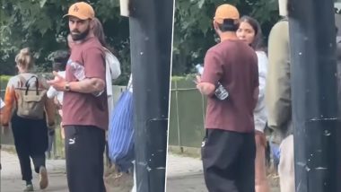 Virat Kohli Accompanies Anushka Sharma and Son Akaay on Streets of London, Undated Video Goes Viral