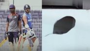 Virat Kohli Breaks Wall at Chepauk With Massive Six During India's Practice Session Ahead of IND vs BAN 1st Test 2024 (Watch Video)