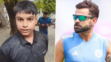 15-Year-Old Boy Cycles for Seven Hours, Travels 58 Kms from Unnao to Kanpur to Watch Virat Kohli in Action in IND vs BAN 2nd Test 2024 (Watch Video)