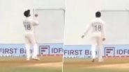Virat Kohli Spotted Performing 'Naagin Dance' Pose During IND vs BAN 1st Test 2024 in Chennai, Video Goes Viral