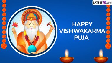 Happy Vishwakarma Puja 2024 Wishes, Images and Wallpapers To Celebrate the Day