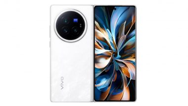 Vivo X Fold 3 Pro Lunar White Colour Variant Launched in India; Check Foldable Phone’s Price, Features & Specifications