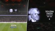 Wembley Pays Emotional Tribute to Sven-Goran Eriksson Ahead of England vs Finland UEFA Nations League 2024–25 Clash (Watch Video)