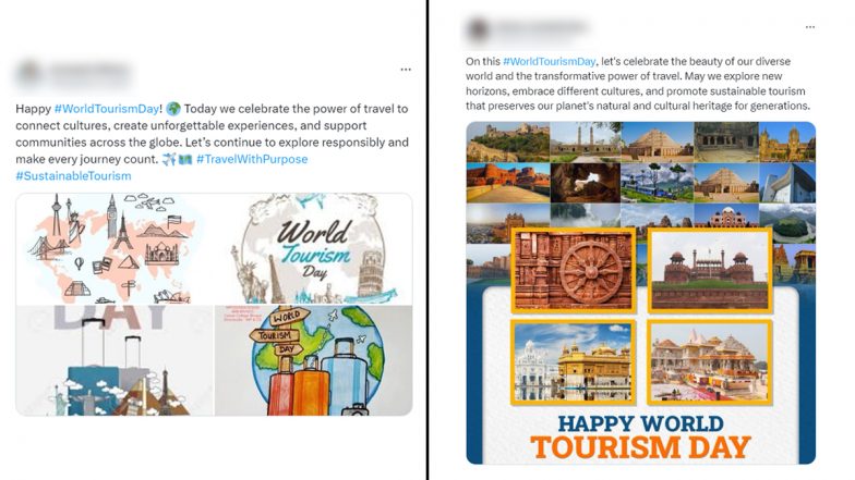 World Tourism Day 2024 Messages and Posts: Netizens Share Quotes, Videos, Wallpapers, Wishes and Images to Celebrate and Encourage Tourism