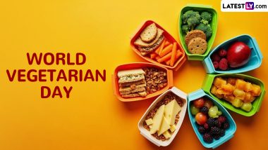 World Vegetarian Day 2024 Quotes, Messages and HD Images: Send Greetings, Wallpapers, Cute GIFs and Sayings To Celebrate a Healthier Lifestyle