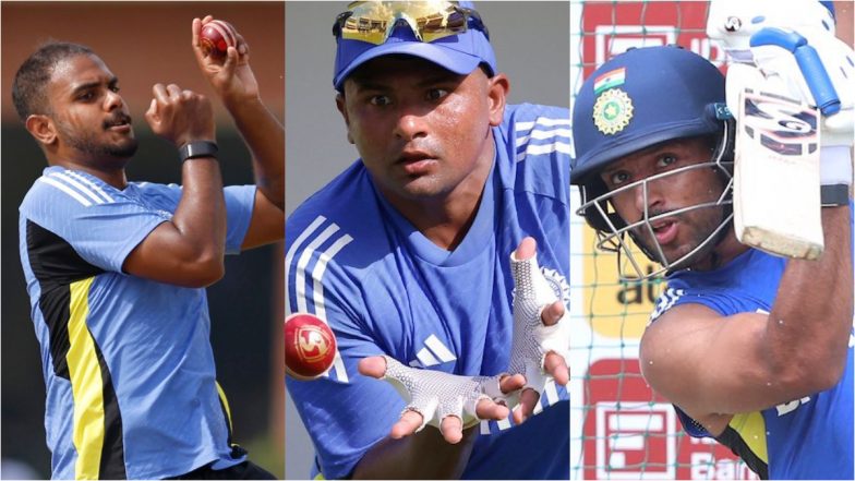 Sarfaraz Khan, Dhruv Jurel and Yash Dayal Released From India’s Test Squad Against Bangladesh To Feature in Irani Cup 2024