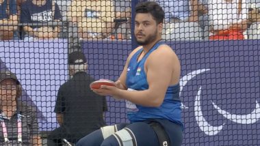 India’s Paris Paralympics 2024 Silver Medallist Yogesh Kathuniya Receives Grand Welcome in His Native Village in Haryana