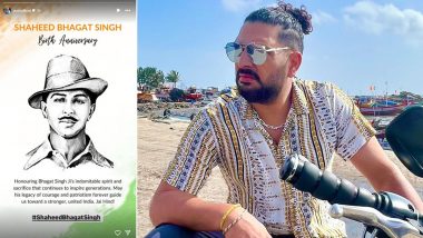 Yuvraj Singh Pays Tribute to Shaheed Bhagat Singh on His Birth Anniversary, Shares Instagram Story