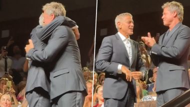 Venice Film Festival 2024: Brad Pitt and George Clooney Receive 4-Minute Standing Ovation for ‘Wolfs’ - Watch Their Heartfelt Reaction