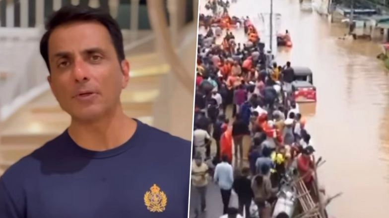 Sonu Sood Donates Essentials and Calls for Collective Action Amid Andhra and Telangana Floods