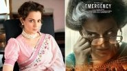 &lsquo;Emergency&rsquo; Postponed: Kangana Ranaut Announces Delay of Her Directorial Debut Due to CBFC Clearance (View Post)