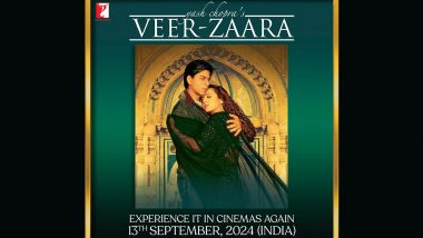 ‘Veer Zaara’ Re-Release: Shah Rukh Khan and Preity Zinta’s Epic Love Story Returns to Cinemas on September 13