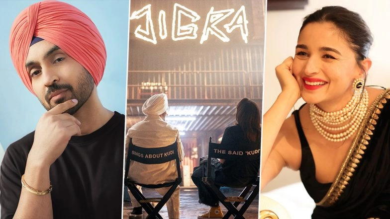 'Jigra': Diljit Dosanjh Teams Up with Alia Bhatt, Photo Hints at Exciting New Release