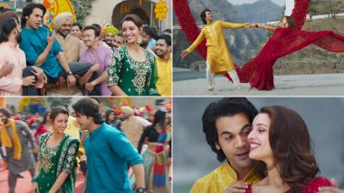 ‘Vicky Vidya Ka Woh Wala Video’ Song ‘Tum Jo Mile Ho’: RajKummar Rao and Triptii Dimri's Chemistry Shines in 90s-Style Romance (Watch Video)