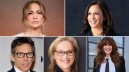 Julia Roberts, Meryl Streep, Jennifer Lopez, Ben Stiller - Hollywood's Biggest Stars Show Support to US Presidential Candidate Kamala Harris at Oprah Winfrey's Show &lsquo;Unite for America&rsquo;