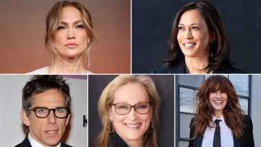 Julia Roberts, Meryl Streep, Jennifer Lopez, Ben Stiller - Hollywood's Biggest Stars Show Support to US Presidential Candidate Kamala Harris at Oprah Winfrey's Show ‘Unite for America’