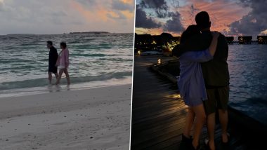 Parineeti Chopra and Raghav Chadha Celebrate Their First Wedding Anniversary in the Maldives with Heartfelt Moments (Watch Video and Pics)