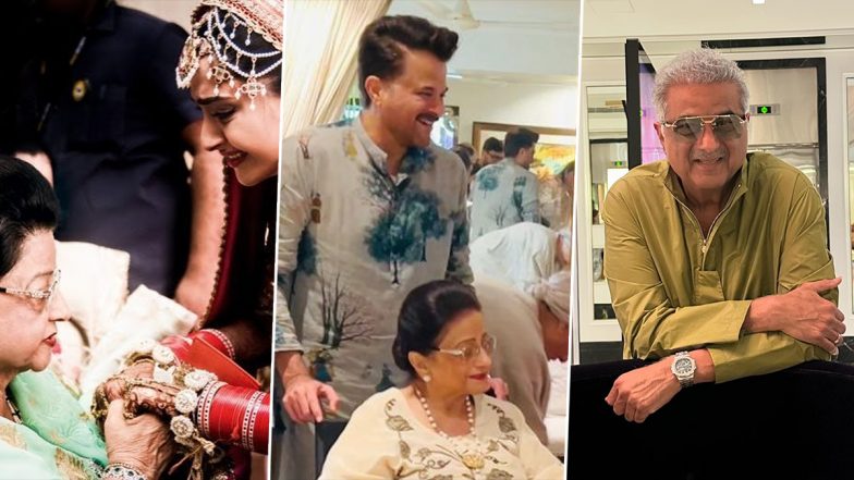 Sonam Kapoor, Anil Kapoor and Boney Kapoor Share Heartwarming Messages for Nirmal Kapoor’s 90th Birthday