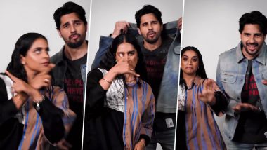 Sidharth Malhotra and Comedian Lilly Singh Recreate 'Kar Gayi Chull' with Fun Twist in New Insta Reel (Watch Video)