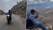 Sunil Grover Shares Serene Ladakh Bike Ride Video on Insta With Sonu Nigam&rsquo;s &lsquo;Kahani&rsquo; Song in Background! (Watch Video)