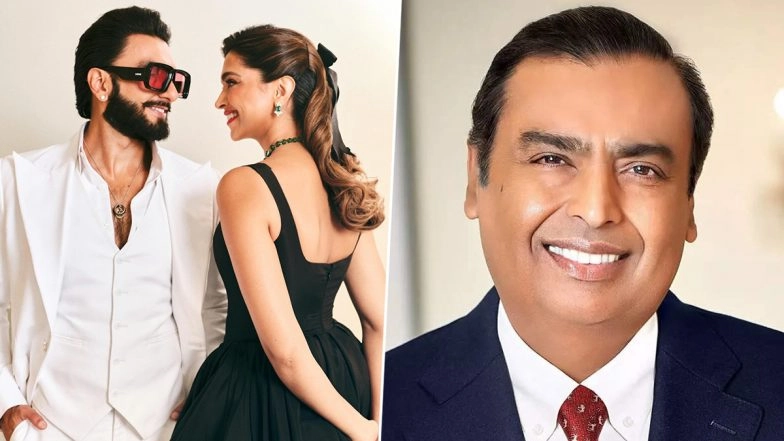 Mukesh Ambani Visits Ranveer Singh and Deepika Padukone After Birth of Their Baby Girl