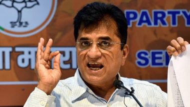 Maharashtra: BJP Leader Kirit Somaiya Declines Party Appointment for Assembly Elections, Says He Was Not Consulted