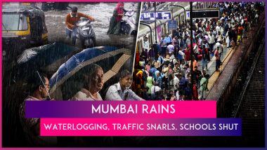 Mumbai Rains: Waterlogging, Traffic Snarls in Several Areas As Heavy Rains Lash City; Schools, Colleges Shut on September 26