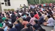 Privacy Violation of Female Students: Patiala Law Varsity Students&rsquo; Protest Enters Day 4, Seek Resignation of Vice-Chancellor Over Visiting Girls&rsquo; Hostel (Watch Video)