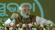 PM Modi’s Visit to CJI Home: Prime Minister Narendra Modi Launches Scathing Attack Against Opposition, Says ‘Congress and Ecosystem Angry Over Ganesh Puja Visit at CJI DY Chandrachud Residence’