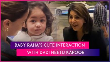 Ranbir Kapoor & Alia Bhatt’s Daughter Raha Kapoor’s Cute Interaction With Grandmother Neetu Kapoor at the Airport Wins Hearts