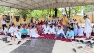 Caste-Based Survey: RJD Holds State-Wide One-Day Sit-In Protest Demanding Nationwide Caste Census (See Pics and Video)