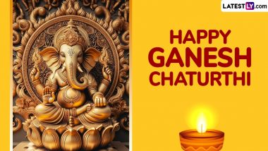 Ganesh Chaturthi 2024 Wishes: Share WhatsApp Messages, Vinayaka Chaturthi Greetings, Lord Ganesh HD Images, Quotes and Wallpapers To Celebrate Ganeshotsav