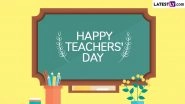 Teachers&rsquo; Day 2024 Speech Ideas for Students: Short and Long Speeches in English for Kids To Express Gratitude to the Classroom Heroes (Watch Videos)