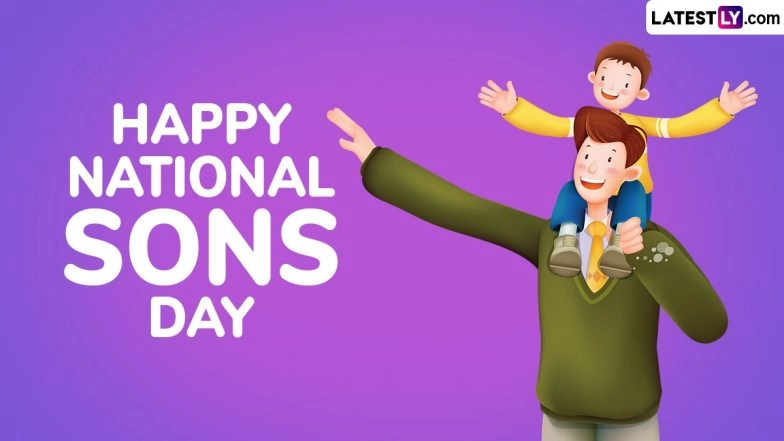 Happy National Sons Day 2024 Greetings To Share With Your Son