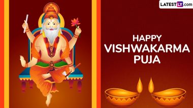 Vishwakarma Jayanti 2024 Greetings: Wish Happy Vishwakarma Puja With These Messages, Quotes, HD Images and Wallpapers To Worship Lord Vishwakarma