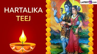 Hartalika Teej 2024 Date and Time: Know Shubh Muhurat, Puja Vidhi, Rituals, Samagri List and Significance To Celebrate the Auspicious Hindu Festival