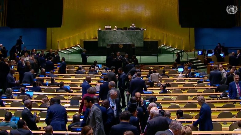 UNGA Adopts Resolutions Reaffirming Two-State Solution As Only Path to Lasting Peace