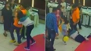Sudden Death in Gujarat: Woman Dies of Cardiac Arrest at Her Son&rsquo;s Birthday Party in Hotel Royal Shelter in Vapi Town; Scary Visuals Surface