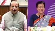 Delhi Air Pollution: LG VK Saxena Writes to CM Atishi, Suggests Using Civil Defence Volunteers for Pollution Mitigation