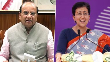 Delhi Air Pollution: LG VK Saxena Writes to CM Atishi, Suggests Using Civil Defence Volunteers for Pollution Mitigation