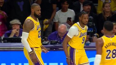 LeBron James and Bronny James Make History As NBA’s First Father-Son Duo To Play Together