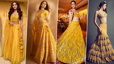 Love Yellow? Then Check Out These Pretty Lehengas by Kiara Advani, Ananya Panday & Others