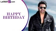 Prabhas Birthday: From &lsquo;The Raja Saab&rsquo; to &lsquo;Spirit&rsquo;, Check Out Upcoming Movies of the &lsquo;Rebel Star&rsquo;!
