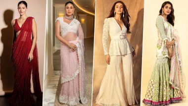 Dussehra 2024 Outfit Ideas: From Ananya Panday to Kareena Kapoor Khan, Let Celebs Help You Pick the Right Outfit For Vijayadashami (View Pics)